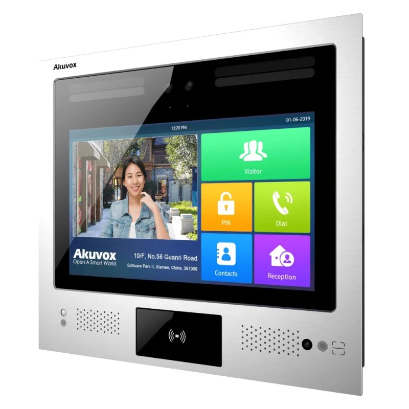 Багатоабонентна панель виклику Akuvox X916S на Android (розпізнавання обличчя)