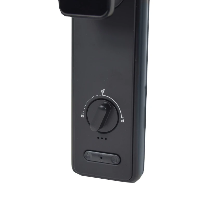 Smart замок ZKTeco HBL400 с Wi-Fi, сканированием лица, отпечатка пальца, карт Mifare, паролей, работа с мобильным приложением