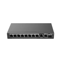 РоЕ-коммутатор 10-портовый гигабитный Ruijie Reyee RG-ES210GS-P с облачным управлением