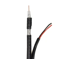 Кабель коаксіальний GoldMine RG690-Cu+2*0.5 PE, зовнішній комбінований, бухта 100 м