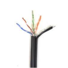 Звита пара GoldMine GM UTP 4*2*0.5-CU PE MP кат.5е (UTP мідь зовнішній з несучим дротом) бухта 305м