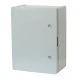 Щит ERKA 024 400 x 500 x 210 мм з монтажною панеллю і опаловими дверцятами
