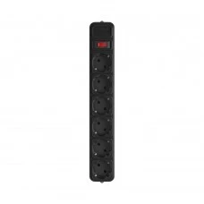 Сетевой фильтр GEMBIRD Power Cube SPG6-G-6B, кабель 1,8 м, 6 розеток