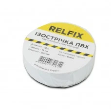 Изолента Relfix 15 мм х 10 м белая