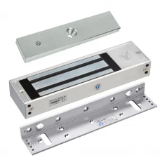 Электромагнитный замок Yli Electronic YM-500 с уголком монтажным Yli Electronic MBK-500L