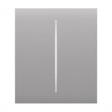 Кнопка Ajax CenterButton (2-gang) fog для двоклавішного вимикача