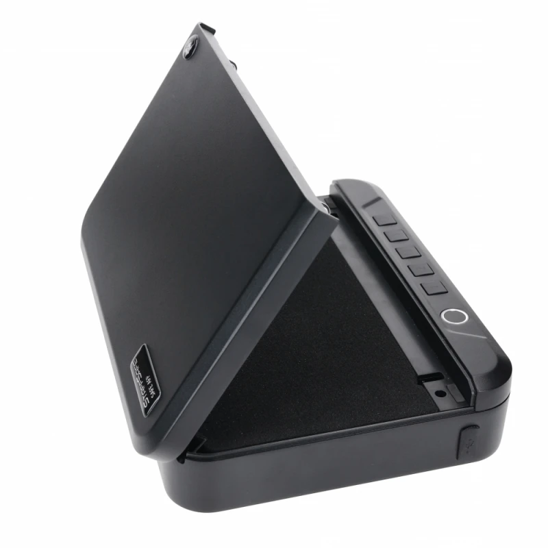 Компактный, крепкий и легкий интеллектуальный сейф StaffSafe AFP с биометрией