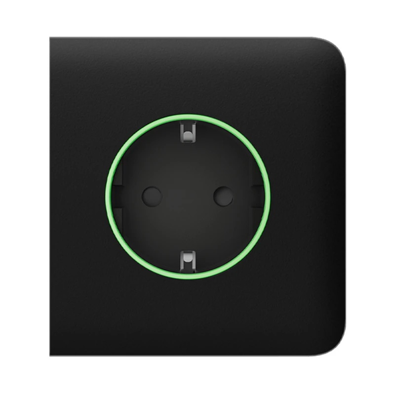 Боковая панель Ajax SideCover (type F) black для встраиваемой розетки