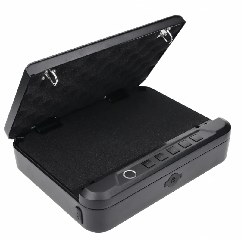 Компактный, крепкий и легкий интеллектуальный сейф StaffSafe AFP с биометрией