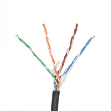 Кабель звита пара GoldMine GM UTP 4P*0.5 PE (UTP мідь зовнішній) бухта 305 м