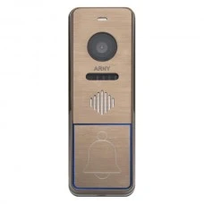 Відеопанель Arny AVP-NG420 (1Mpx) bronze з БКЗ і кронштейном 20°