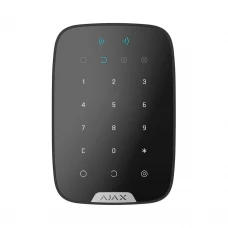 Бездротова сенсорна клавіатура Ajax Keypad Plus black зі зчитувачем карток Pass і брелоків Tag