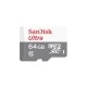 Карта памяти с адаптером SanDisk SDXC 64GB UHS-I SDSQUNR-064G-GN3MA