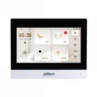 IP-відеодомофон Dahua DHI-VTH8621KMS-WP з 7" сенсорним екраном, Wi-Fi та PoE