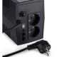 Источник бесперебойного питания Vinga VPC-800PU 800ВА / 480 Вт с LCD-дисплеем с USB в пластиковом корпусе