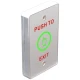 Кнопка выхода сенсорная Yli Electronic TSK-830A(LED) с LED-подсветкой