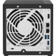 Система хранения данных QNAP TS-451D2-2G с 4 отсеками для дисков, 2GB RAM, настольное исполнение