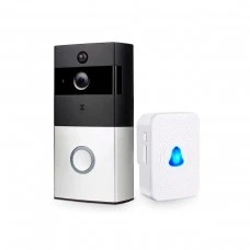 Дверний WiFi дзвінок 2Mp Light Vision VLC-01IVP Silver з ІЧ-датчиком руху