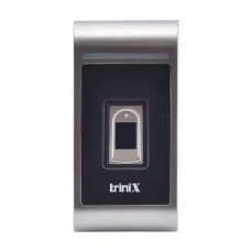 Біометричний антивандальний термінал з WiFi Trinix TRR-1102MFI(WF) зі зчитувачем відбитків пальців і карт Mifare