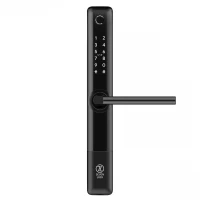 Розумний дверний біометричний замок SEVEN LOCK SL-7762BF black