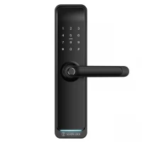 Розумний дверний біометричний замок SEVEN LOCK SL-7767BF black