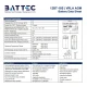 Акумуляторна батарея 12В/18Аг BATTEC