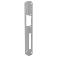 Зворотня планка CISA 05004.00.2.07 для ел.защіпок кутова ліва сіра