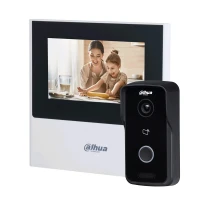 Комплект видеодомофона с Wi-Fi 4.3" Dahua DHI-VTH2611L-WP + DHI-VTO2111D-P-S2