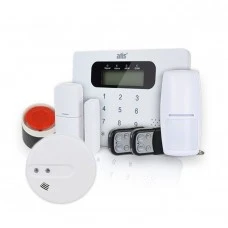Комплект бездротової GSM сигналізації ATIS Kit GSM 100 + бездротовий датчик диму ATIS 229DW