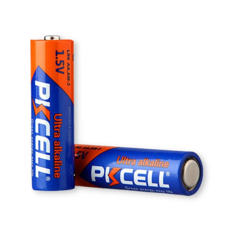 Комплект з 20 батарейок PKCELL Ultra Alkaline AA LR6 1.5V по 4шт./блістер