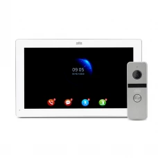 Комплект видеодомофона ATIS AD-1070FHD White + AT-400HD Silver
