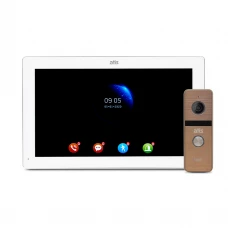 Комплект видеодомофона ATIS AD-1070FHD White + AT-400HD Gold