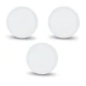 Комплект из 3-х светильников светодиодных LIGHTWELL LW-R-SFR-12 12 W круг накладной