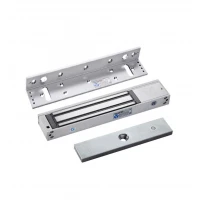 Электромагнитный замок Yli Electronic YM-180 с уголком монтажным Yli Electronic MBK-180L