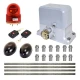 Комплект автоматики для откатных ворот весом до 1800 кг Weilai DGY1800Pro kit с сигнальной лампой, ИК-барьером и рейками