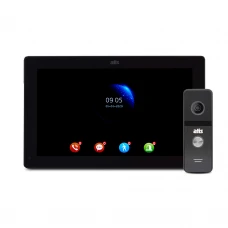 Комплект видеодомофона ATIS AD-1070FHD Black + AT-400HD Black