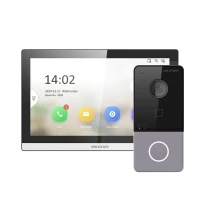 Комплект видеодомофона Hikvision DS-KH6350-WТE1 с Wi-Fi + DS-KV6113-WPE1С