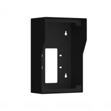 Монтажна коробка з козирком Bas-IP BR-AV8FBL BLACK для накладного монтажу індивідуальних IP-відеопанелей Bas-IP