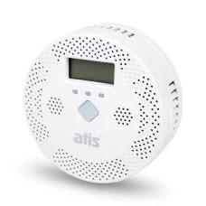 Датчик диму та чадного газу ATIS 400CO з LCD-дисплеєм і підтримкою Tuya Smart