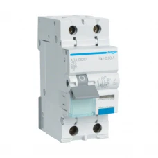 Диференціальний автоматичний вимикач Hager ADA960D ДАВ, 1P+N, 6kA, C-10A, 30mA, A