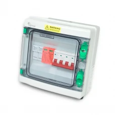 Сонячна PV розподільна коробка LQX1/1DC1000VB1-1532-PG, DC 1000В 1 вхід 1 вихід, з блискавкозахистом