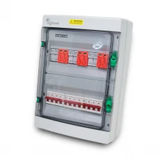 Сонячна PV розподільна коробка LQX3/3DC1000VB1-1532-PG, DC 1000В 3 входи 3 виходи, з блискавкозахистом