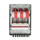 Сонячна PV розподільна коробка LQX3/3DC1000VB1-1532-PG, DC 1000В 3 входи 3 виходи, з блискавкозахистом