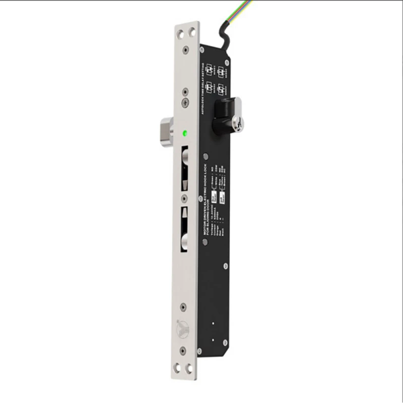 Електроригельний замок YB-241DMD (LED) врізний із подвійним ригелем для системи контролю доступу