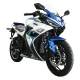 Електроскутер TV6 Wuxi Jose Electric 3000W 72V 60Ah white & blue