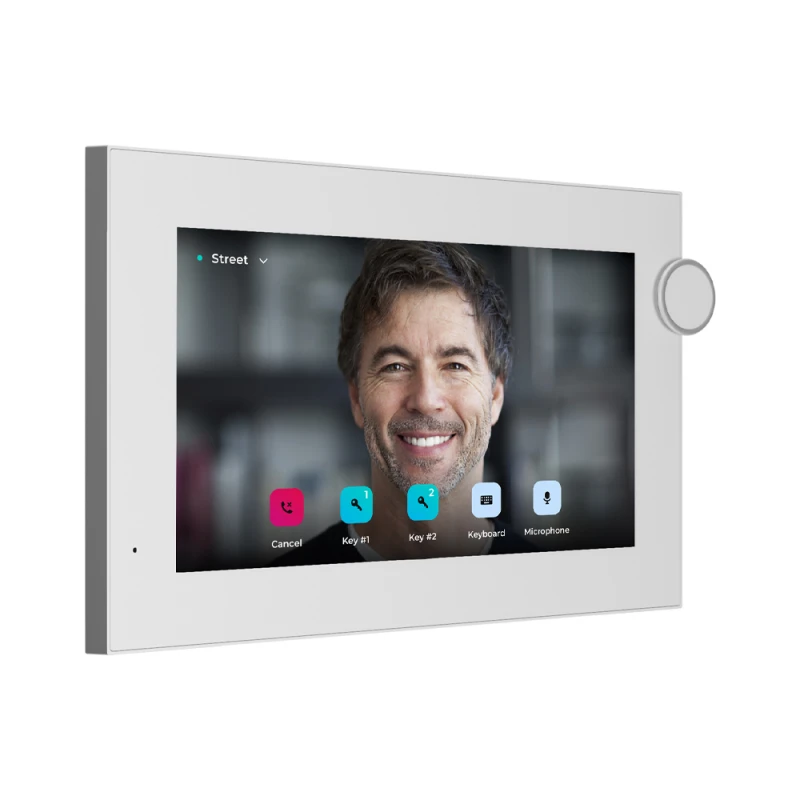 IP-комплект домофону Bas-IP BAS KIT AV-06 black + AZ07LL white