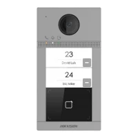 IP-відеопанель 2 Мп на 2 абоненти з Wi-Fi Hikvision DS-KV8213-WME1(C)/Flush для IP-домофонів