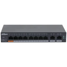 Керований PoE-комутатор Dahua DH-CS4010-8ET-60 з 8 портами PoE