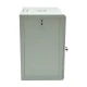 Шафа серверна SteelNet 18U 600 x 600 для мережевого обладнання (скло, сірий)