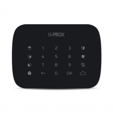 Бездротова сенсорна клавіатура U-Prox Keypad G4 Black для чотирьох груп